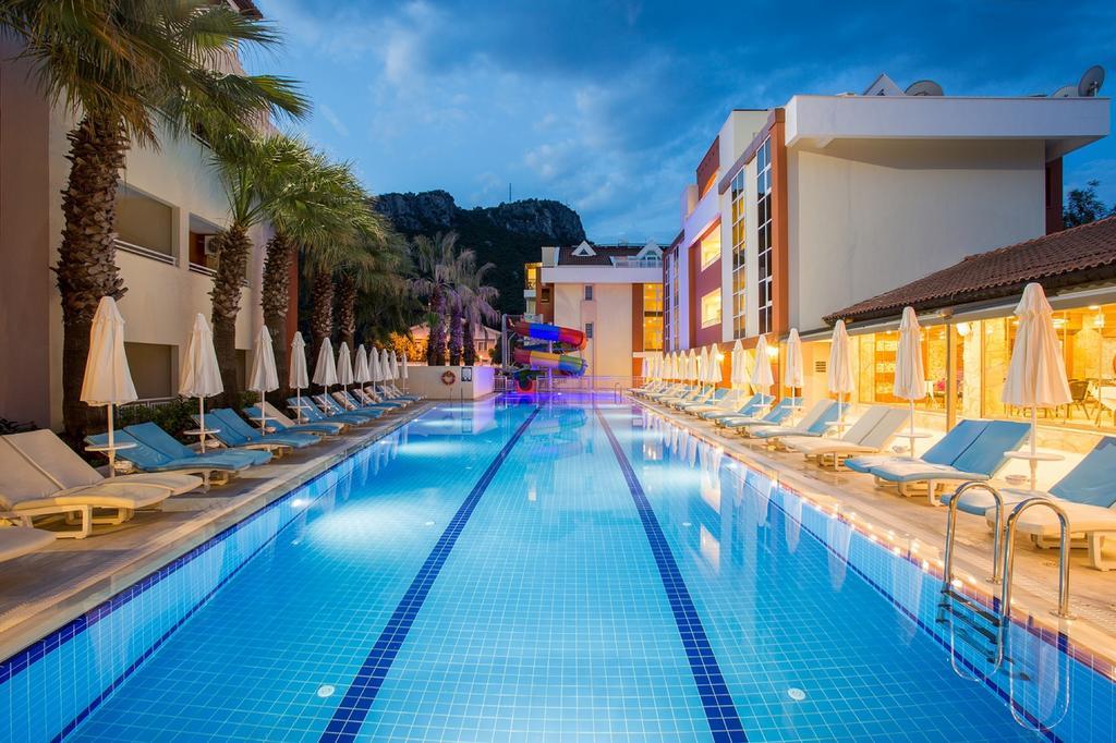 Iko Melisa Garden Hotel Анталья Экстерьер фото